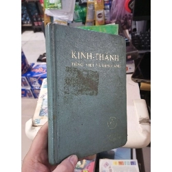 Kinh Thánh: Tiếng Việt Và Tiếng Anh mới 70% ố rách rìa Sách tôn giáo - tâm linh HCM1004