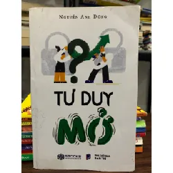 Tư duy mở- Nguyễn Anh Dũng 600730