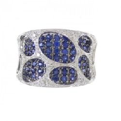 Nhẫn Sapphire 750WG 2.10CT - Hàng hiệu Chính hãng 848991
