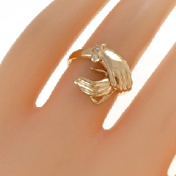 Nhẫn kim cương K18PG 0.024CT - Hàng hiệu Authentic 852200