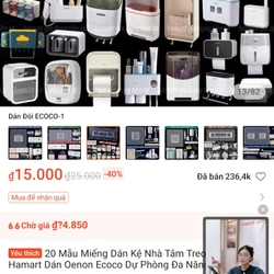 Hộp đựng giấy vệ sinh không cần đục khoan  464112