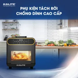 Nồi chiên hơi nước KALITE STEAM PRO 15 lít, 3 trong 1 585341