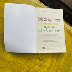 LUYỆN TỐC ĐỘ GIẢI NHANH TRẮC NGHIỆM HÀM SỐ - MŨ VÀ LÔGARIT- MẪN NGỌC QUANG 549576