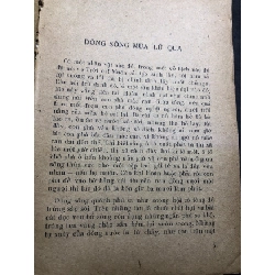 Dòng sông mùa lũ qua mới 50% ố nặng rách gáy có dấu mộc và viết nhẹ trang đầu 1986 Văn Chinh HPB0906 SÁCH VĂN HỌC 915090