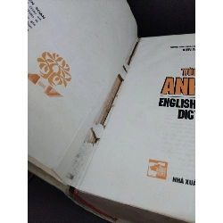 Từ điển Anh Việt bìa cứng mới 60% bẩn bìa, ố vàng, rách gáy, bung gáy 1993 HCM2811 Viện Ngôn Ngữ Học HỌC NGOẠI NGỮ 918032