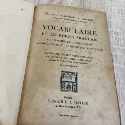 Vocabulaire – Grammaire – Orthographe et Composition Française 972613
