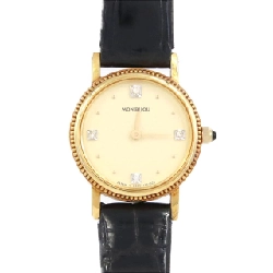 Montblanc Hộp tròn YG･4P D80413-00B2 YG Quartz - Hàng hiệu Chính hãng