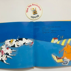 Sách tranh chú bò Marta- tiếng Trung 496823