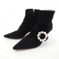 【Mã giảm giá】Giày bốt MIU MIU 664760