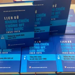 LỊCH SỬ KHÁNG CHIẾN CHỐNG MỸ CỨU NƯỚC  (1945-1975) - Bộ 9 tập bìa cứng 751388