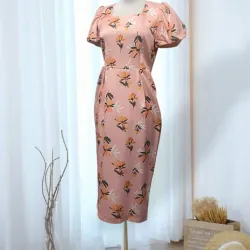 [New] Váy lụa in My's Fashion màu hồng, xanh size M 369250