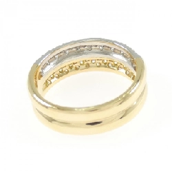 Nhẫn kim cương K18YG/PT900 0.80CT 670303