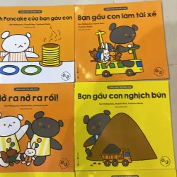 Bộ sách 10 cuốn : cùng chơi với gấu con 0-3 tuổi rất hữu dụng - EHON NHẬT BẢN  1027480