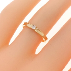 Nhẫn kim cương K18YG 0.05CT 668025