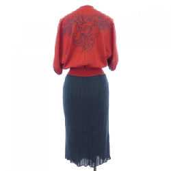 HERMES GRAND TRALALA 2E2840DO Váy đầm - Hàng hiệu Authentic 812299