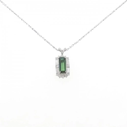 Dây chuyền tourmaline PT900/PT850 2.56CT - Hàng hiệu Authentic