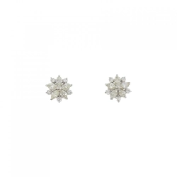 Bông tai kim cương PT900 hình hoa 0.30CT - Hàng hiệu chính hãng