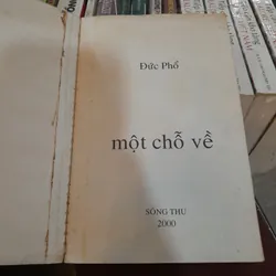 MỘT CHỖ VỀ - ĐỨC PHỔ 695915