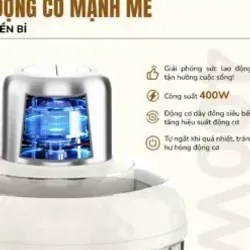✨ UNIE UM366 – Máy xay thịt đa năng, xay – trộn – đánh ruốc tiện lợi! 715753