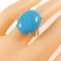 Nhẫn Turquoise K18YG 10.00CT - Hàng hiệu Chính hãng 852351