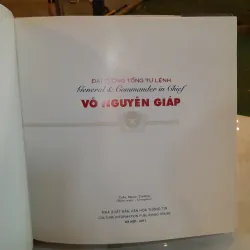 ĐẠI TƯỚNG TỔNG TƯ LỆNH VÕ NGUYÊN GIÁP ( BÌA CỨNG) - TRẦN MẠNH THƯỜNG 273639