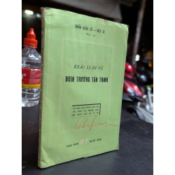 Khảo luận về đoạn trường tân thanh - Doãn Quốc Sỹ và Việt Tử