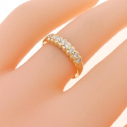 Nhẫn kim cương K18YG 0.16CT 666108