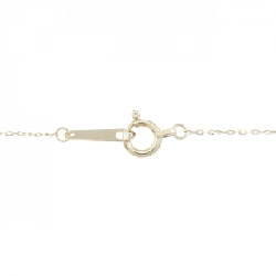 K10YG Nhẫn móng ngựa Đá Topaz Trắng - Hàng hiệu Chính hãng 855662