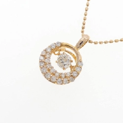 K18PG Dây chuyền kim cương 0.166CT - Hàng hiệu Chính hãng 858348