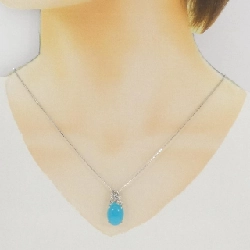 K18WG Ngọc Bích Dây Chuyền 9.45CT - Hàng hiệu Chính hãng 858362