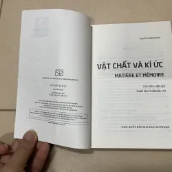 Vật chất và kí ức - Henri Bergson (c43) 975431