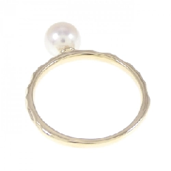 Nhẫn ngọc trai Akoya K10YG 6mm 672202