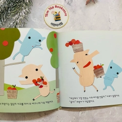 Picturebook tiếng Hàn bìa cứng ít chữ 531013
