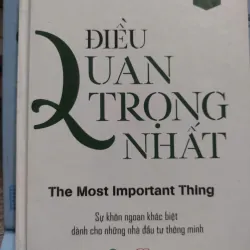 Sách: Điều quan trọng nhất - Howard Marks