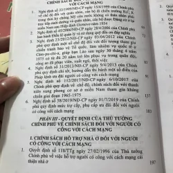 Văn bản pháp luật thực hiện chính sách ưu đãi với người có công 977707