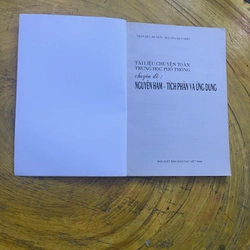TÀI LIỆU CHUYÊN TOÁN THPT CHUYÊN ĐỀ : NGUYÊN HÀM- TÍCH PHÂN VÀ ỨNG DỤNG 549065