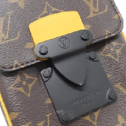 Túi đeo vai Louis Vuitton Monogram Macassar S-Lock Vertical Wearable Wallet M82535 - Hàng hiệu Authentic 802815
