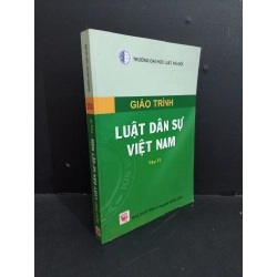 Giáo trình luật dân sự Việt Nam tập 2 mới 80% ố bẩn nhẹ 2020 HCM2811 GIÁO TRÌNH, CHUYÊN MÔN 353559