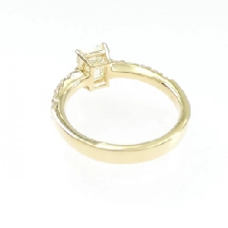 Nhẫn kim cương K18YG 1.101CT LY VVS2 cắt hình thoi - Hàng hiệu chính hãng 874056