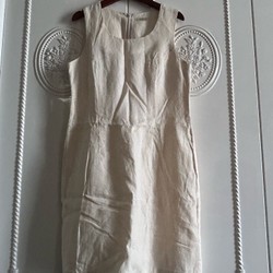 Đầm cocktail linen hiệu Sissy