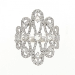 Nhẫn kim cương K18WG 0.55CT 669129