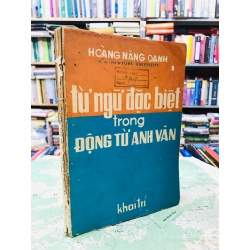 Từ ngữ đặc biệt trong động từ anh văn - Hoàng Nằng Oanh