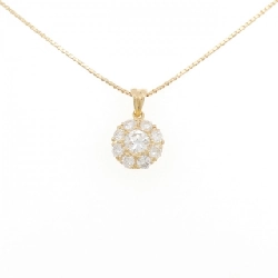 Dây chuyền kim cương K18YG 0.77CT - Hàng hiệu Chính hãng