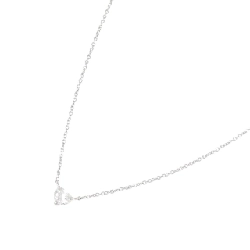 Dây chuyền kim cương PT900/PT850 0.220CT D VS2 hình trái tim - Hàng hiệu Chính hãng 874512