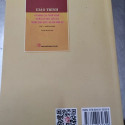 Giáo trình kỹ năng của thẩm phán, KSV, luật sư trong giải quyết vụ án hình sự 322352