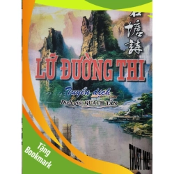 (TẶNG BOOKMARK) Lữ đường thi - 2001 - 214 trang Sách lịch sử - triết học RBK3101