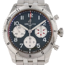 Đồng hồ Breitling Classic Avi Chronograph 42 Curtis Warhawk A23380/A233802A1L1A1 SS tự động - Hàng hiệu Chính hãng