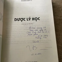 Dược lý học , gần 600 trang, khổ lớn  796441