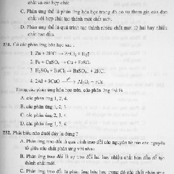Tuyển Tập Câu Hỏi Trắc Nghiệm Hóa Học Trung Học Phổ Thông Xưa 8099