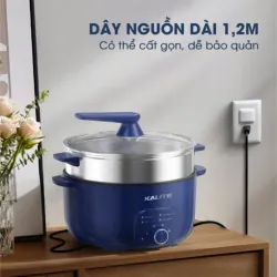 Nồi lẩu hấp KALITE KL568-S đa năng 2 tầng dung tích 11L 577478